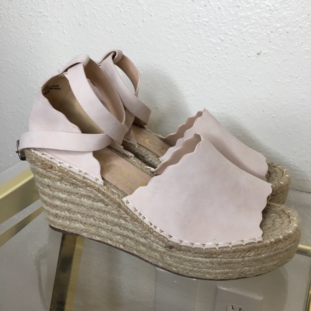 CCOCCI Jade Espadrille Wedge Sandal 8.5